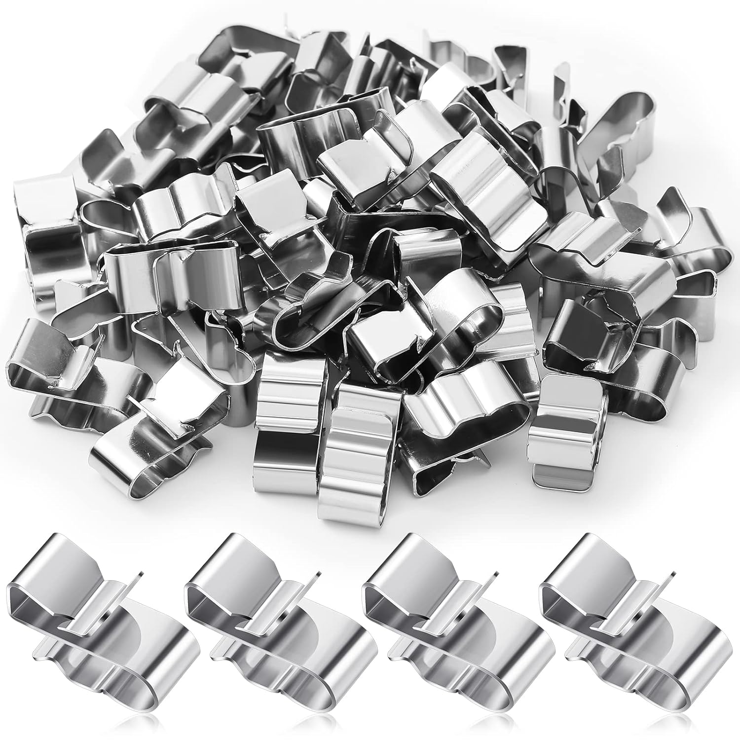 Renewable Energy Systems - 50Pcs 2x6mm 스테인레스 스틸 케이블 트레일러