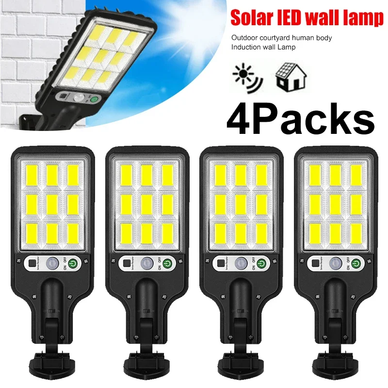 Solar Street Light Led - 강력한 LED 태양광 야외 마당 벽등