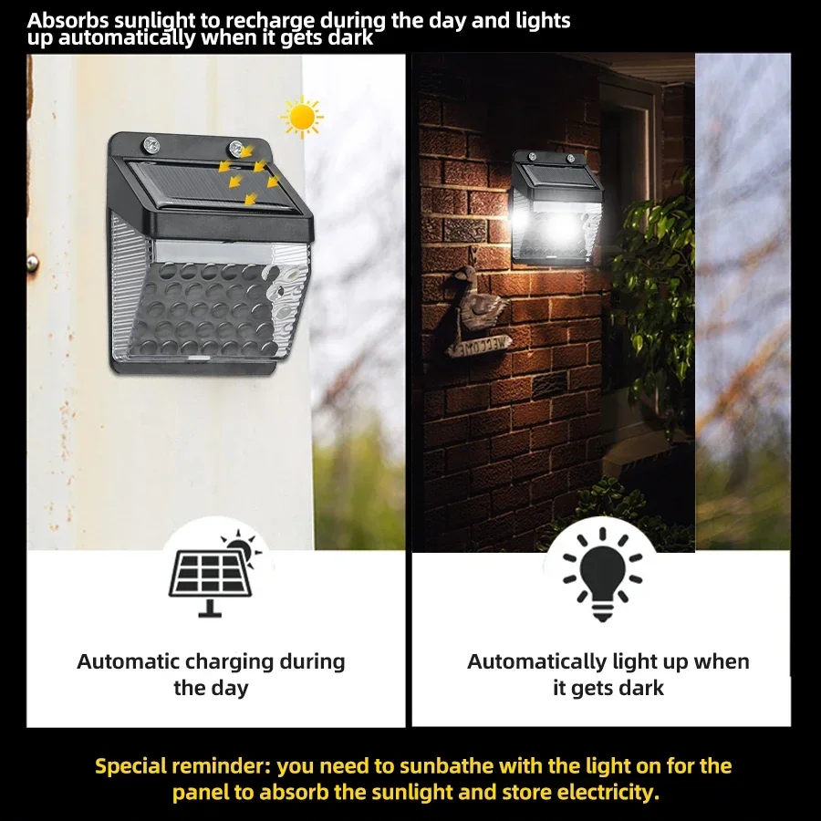 LED 태양광 조명 PIR 모션 센서 벽등 야외 태양광 - Solar Street Light Led 리뷰 및 가격