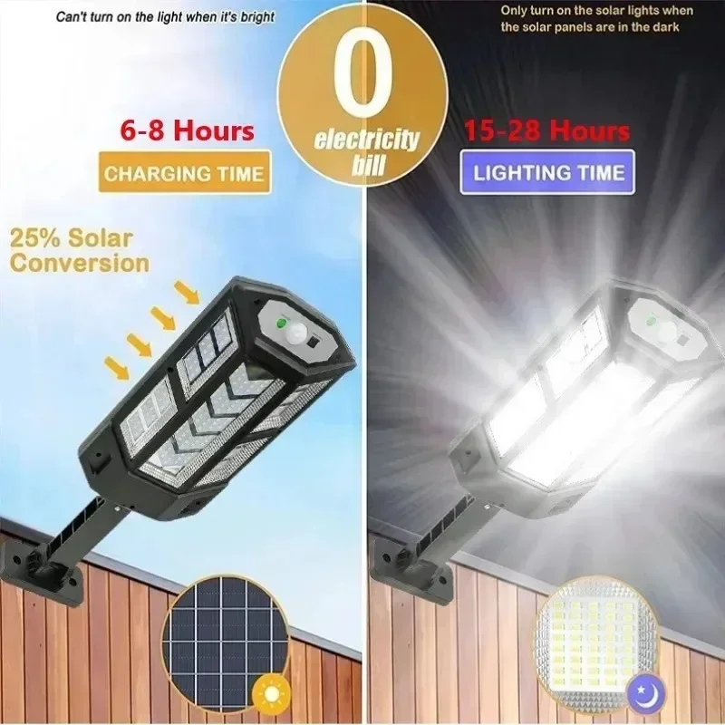 최신형 태양광 램프 강력한 야외용 태양광 조명 모션 센 - Solar Street Light Led 리뷰 및 가격