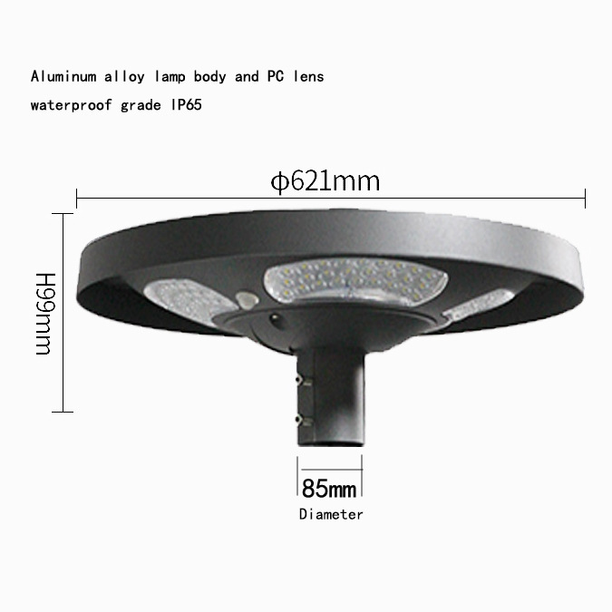 방수 IP65 UFO 태양광 LED 정원 가로등 30W - Solar Street Light Led 리뷰 및 가격
